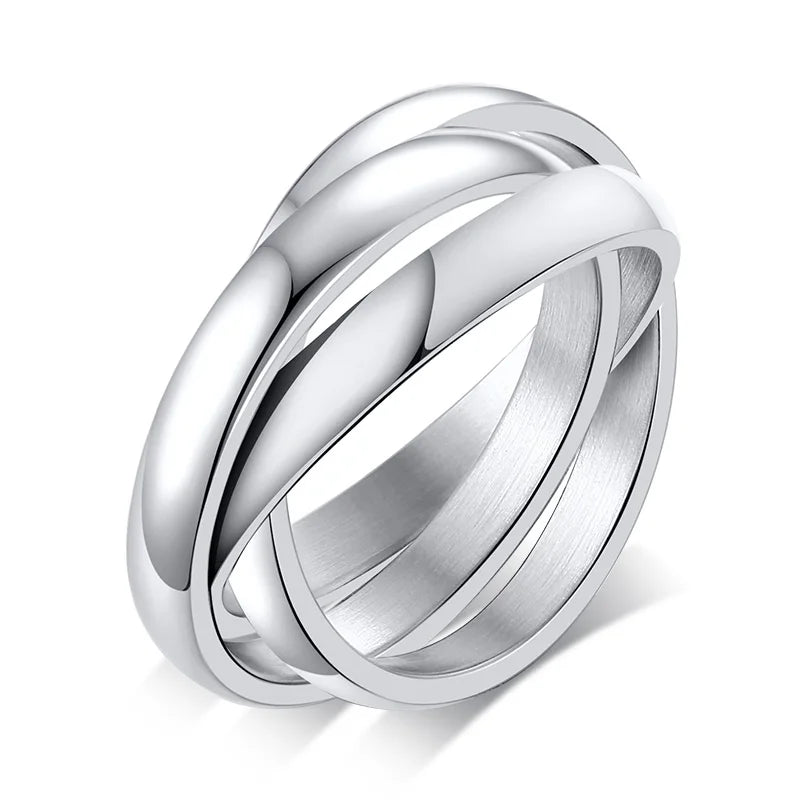 Interlocked Elegance Band