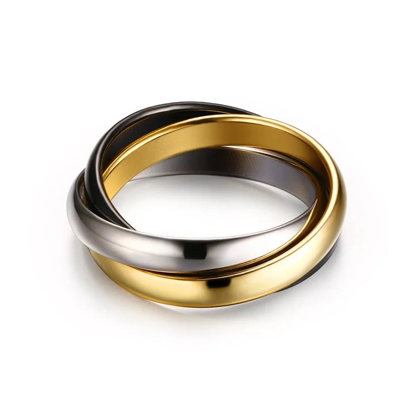 Interlocked Elegance Band