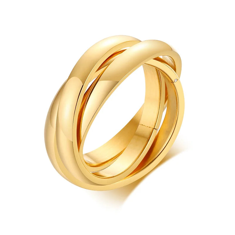 Interlocked Elegance Band