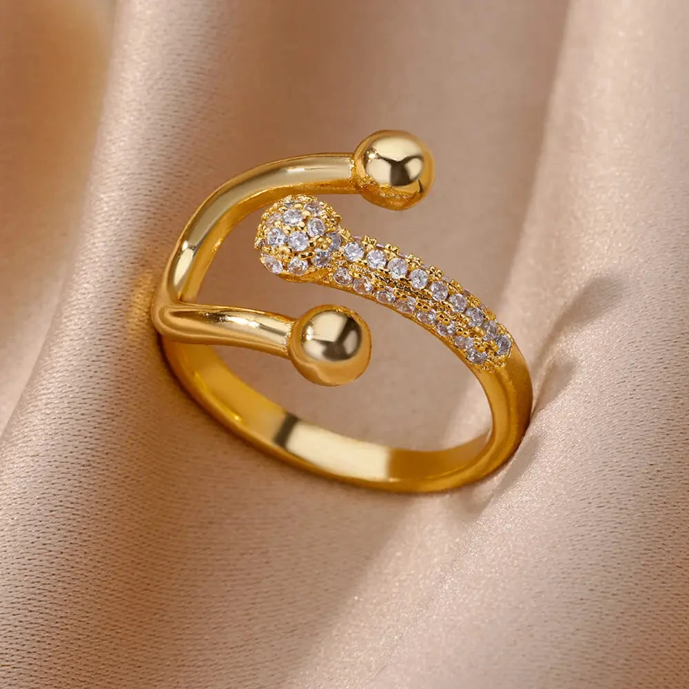 Geometric Luxe Ring