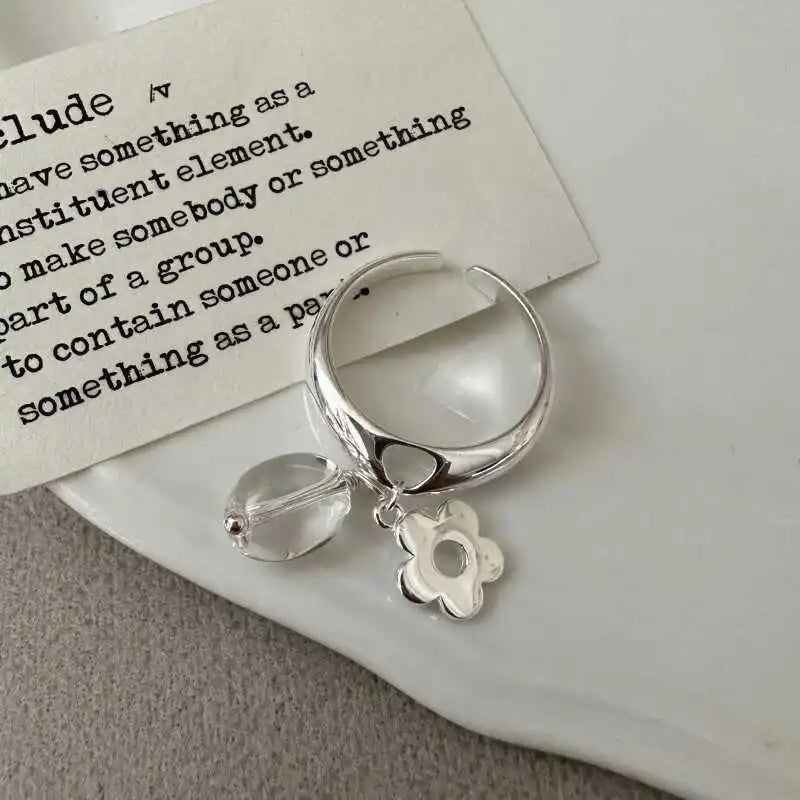 Floral Groove Ring
