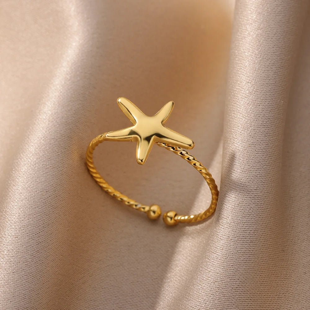 Celeste Shell Ring