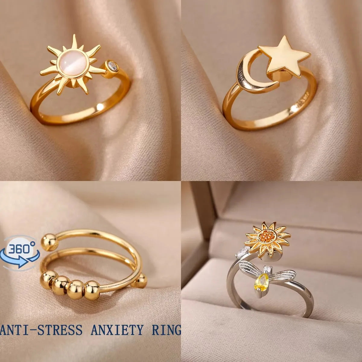 ZenSun Spinner Ring