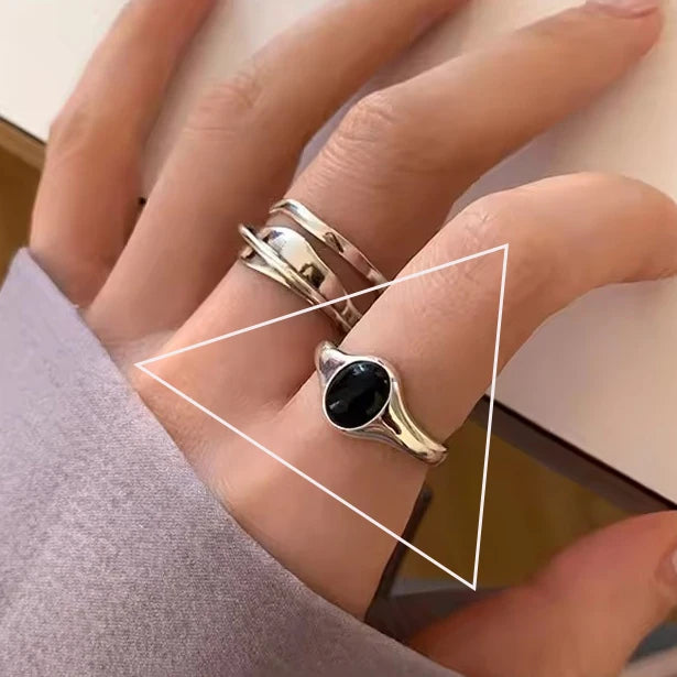 Floral Groove Ring