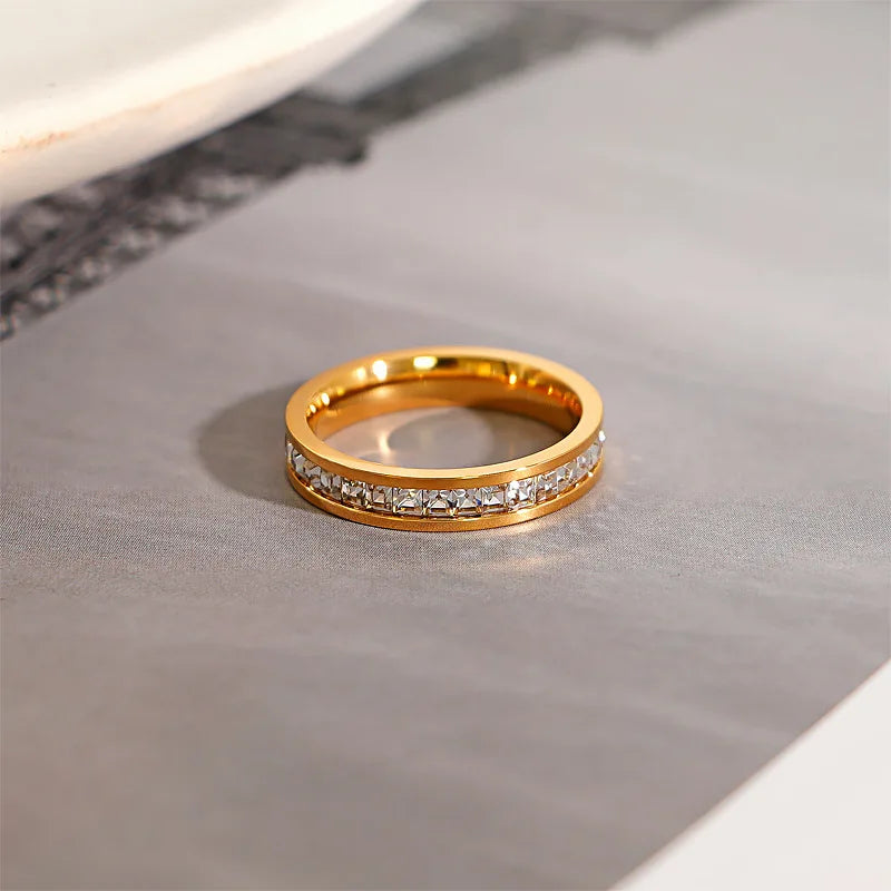 LuxCubic Zircon Statement Ring