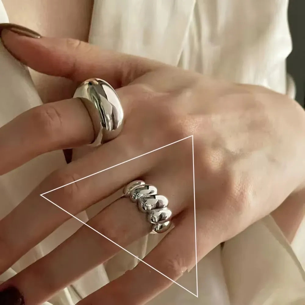 Floral Groove Ring