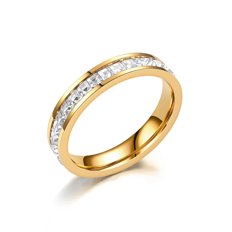 LuxCubic Zircon Statement Ring