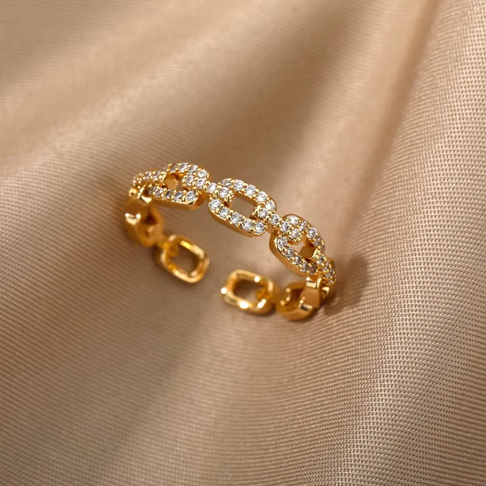 Geometric Luxe Ring