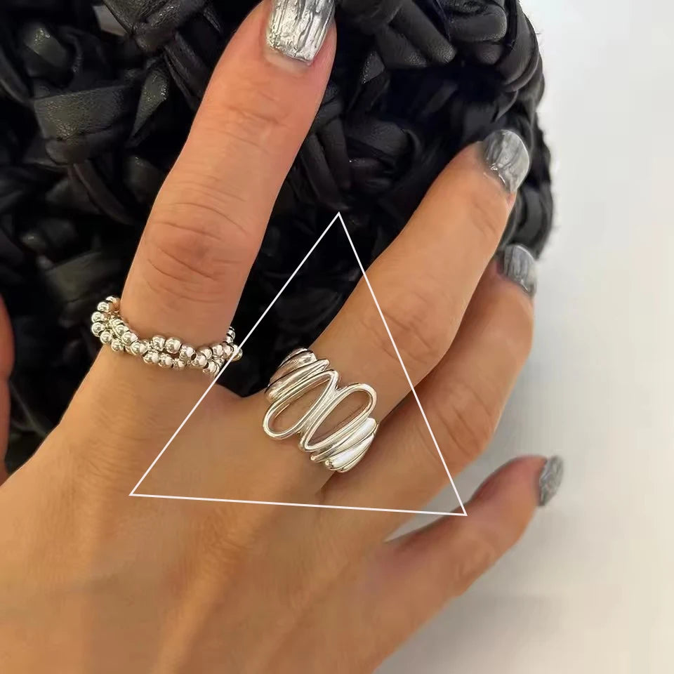 Floral Groove Ring