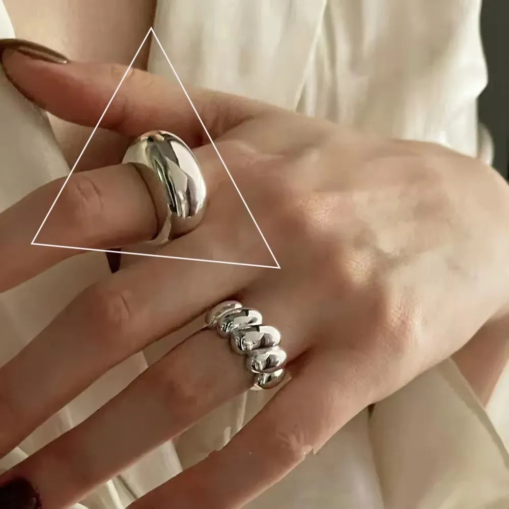 Floral Groove Ring