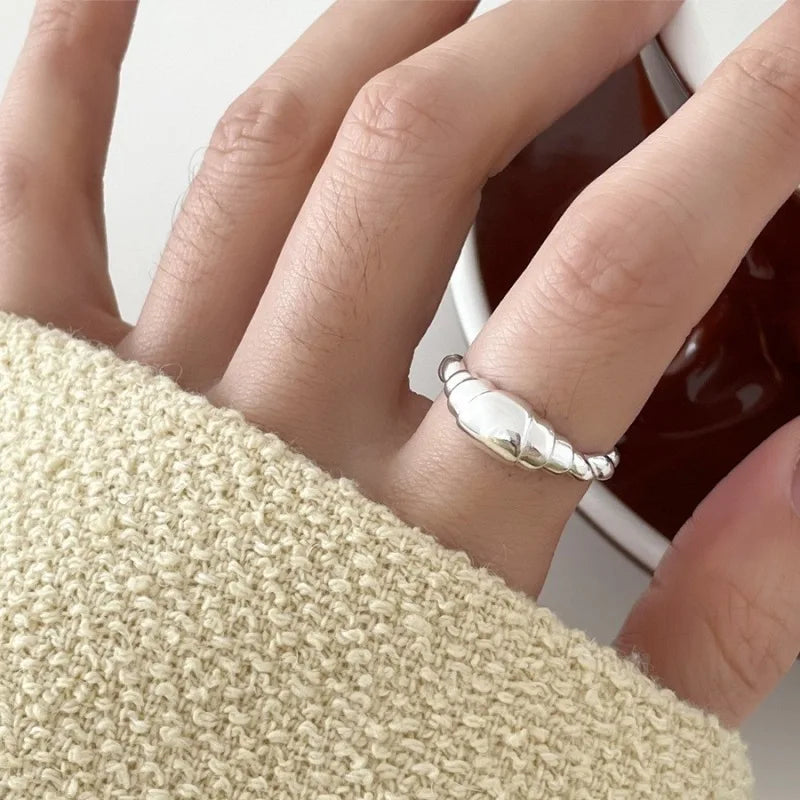 Floral Groove Ring