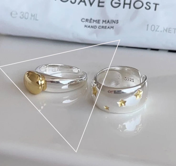 Floral Groove Ring