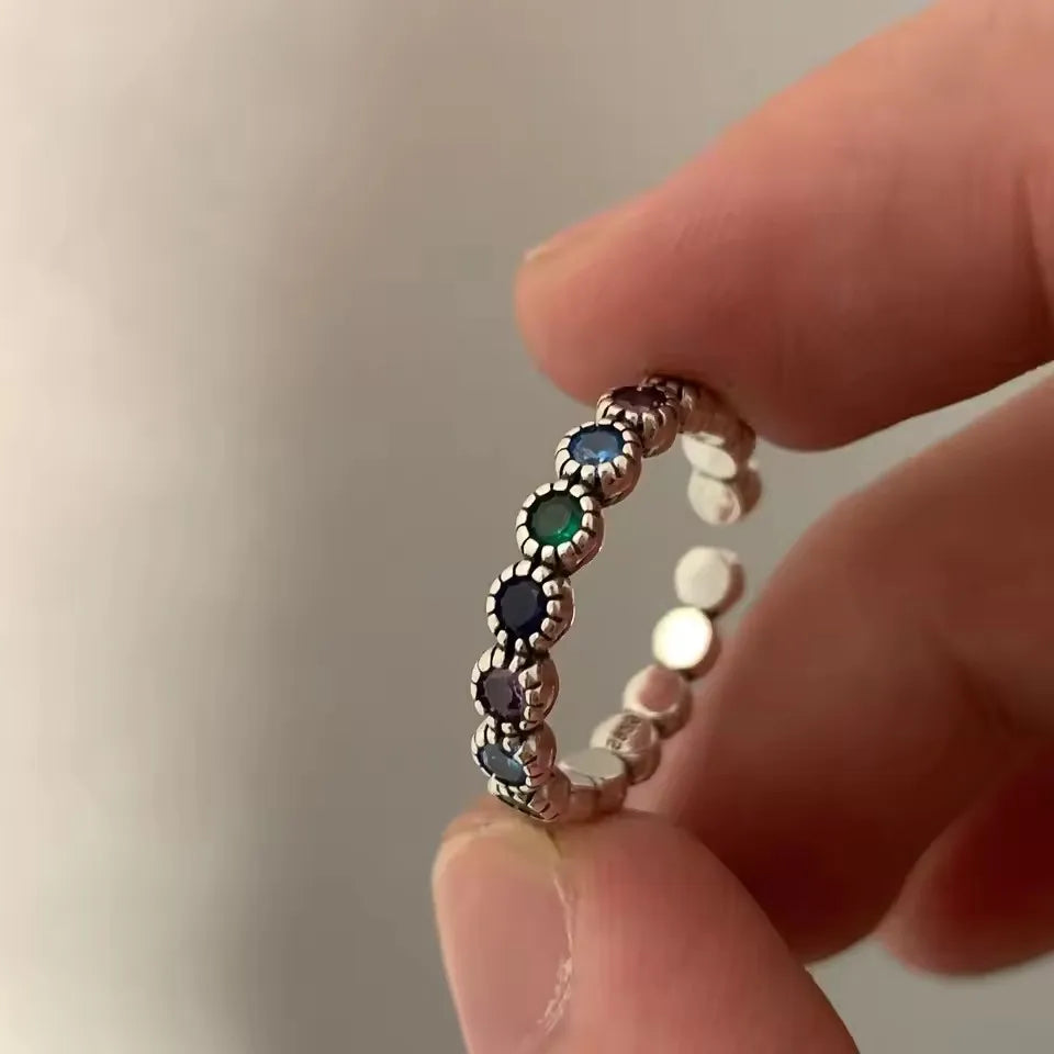 Floral Groove Ring