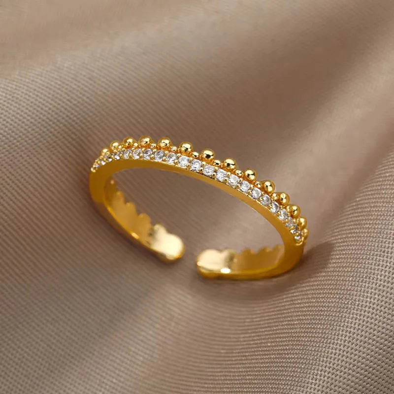 Geometric Luxe Ring