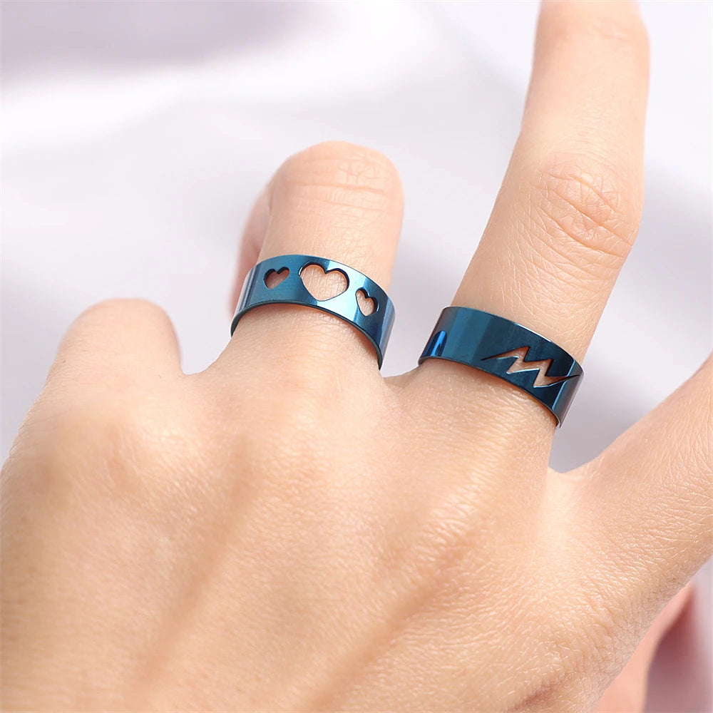 ColorPop Stripe Rings