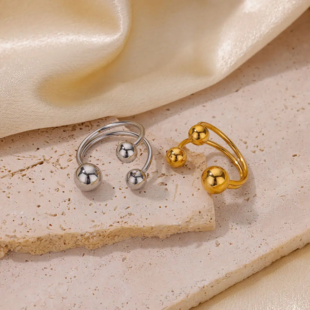 BeadSphere Adjustable Ring