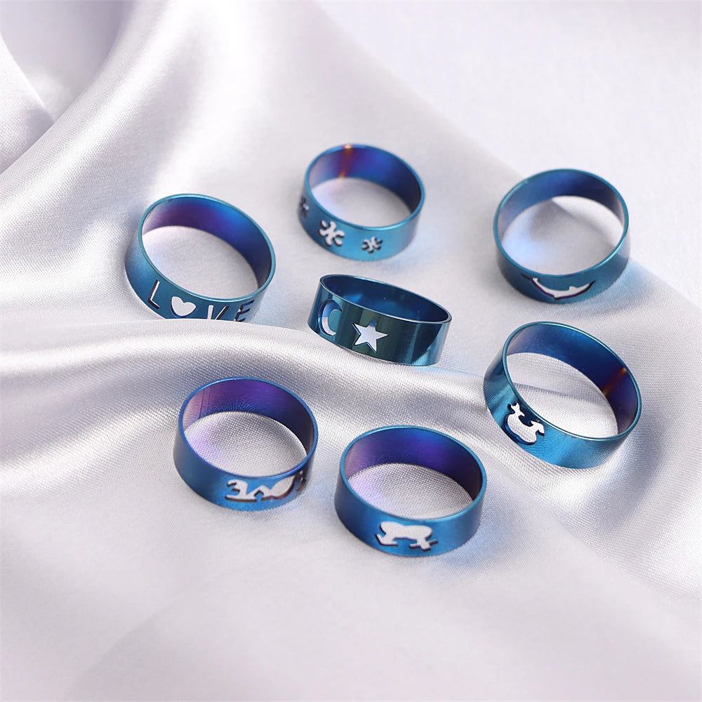 ColorPop Stripe Rings
