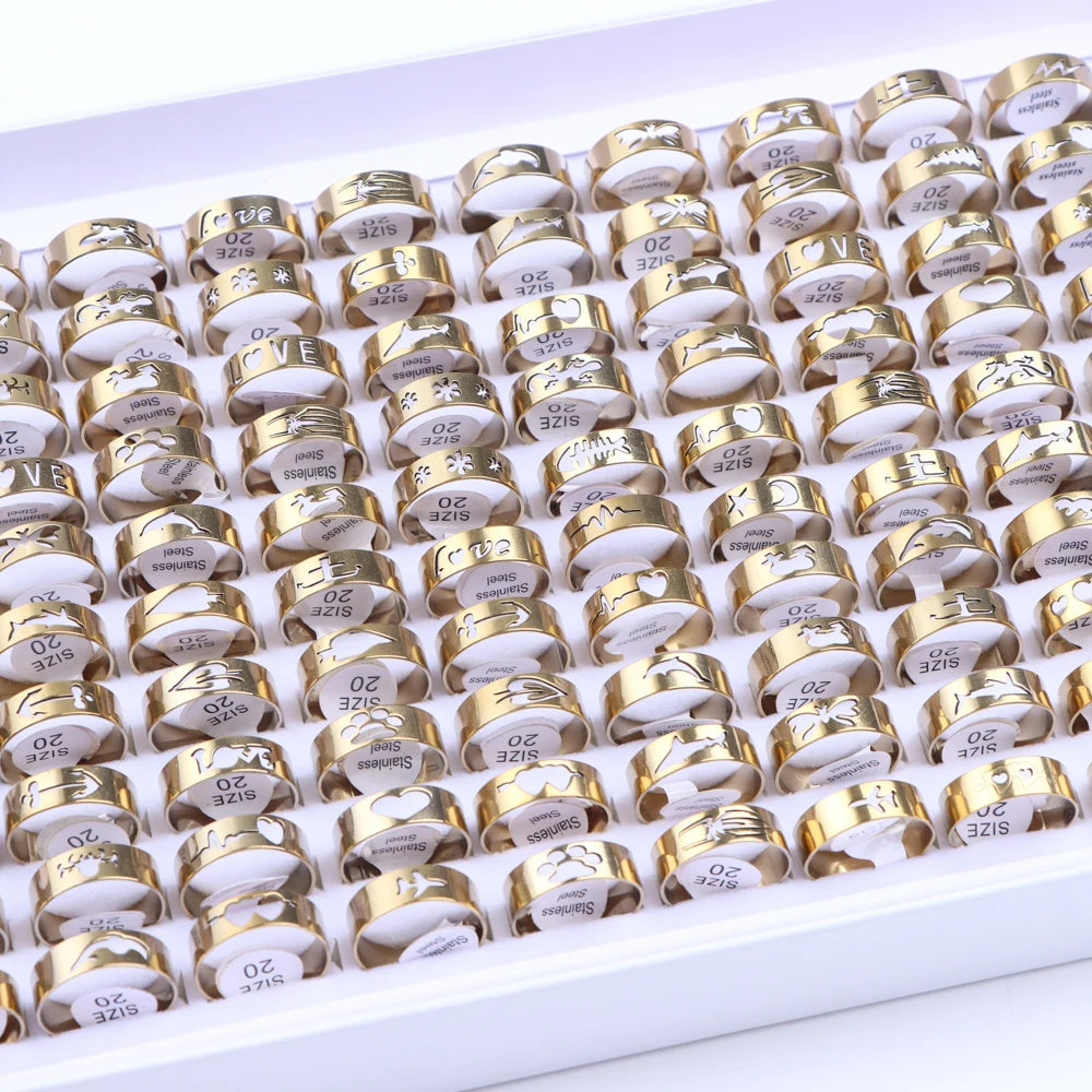 ColorPop Stripe Rings