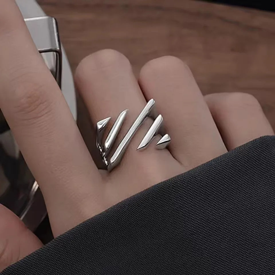 Floral Groove Ring