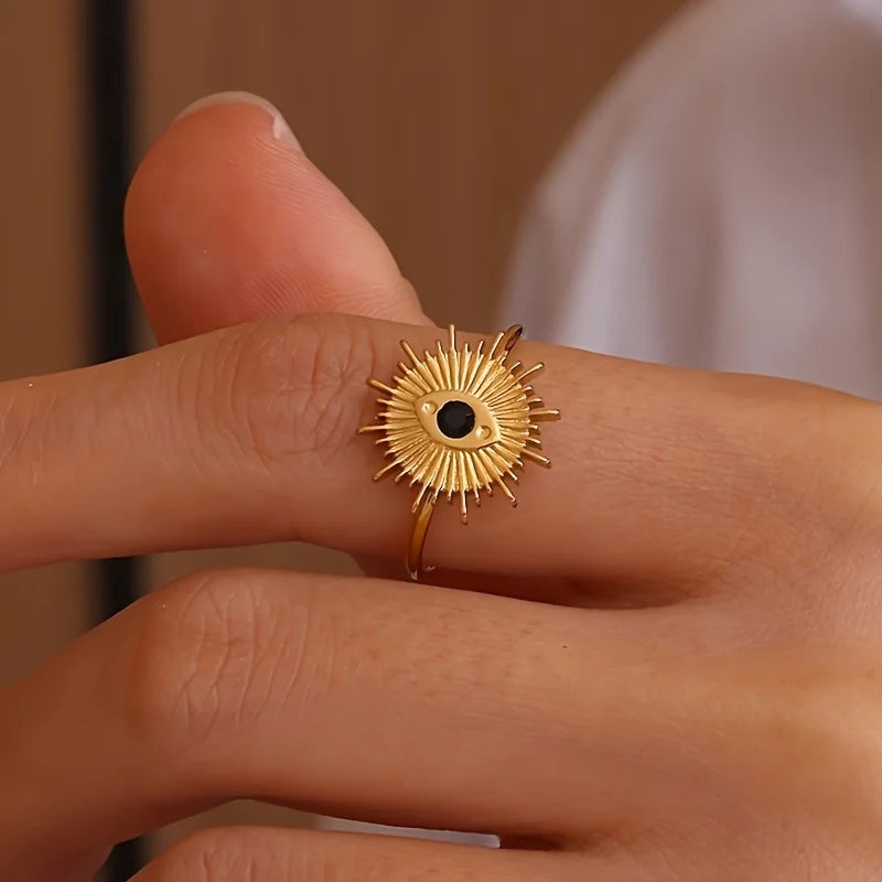 SunBloom Starfish Ring