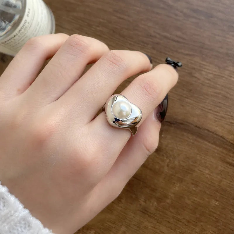 Floral Groove Ring