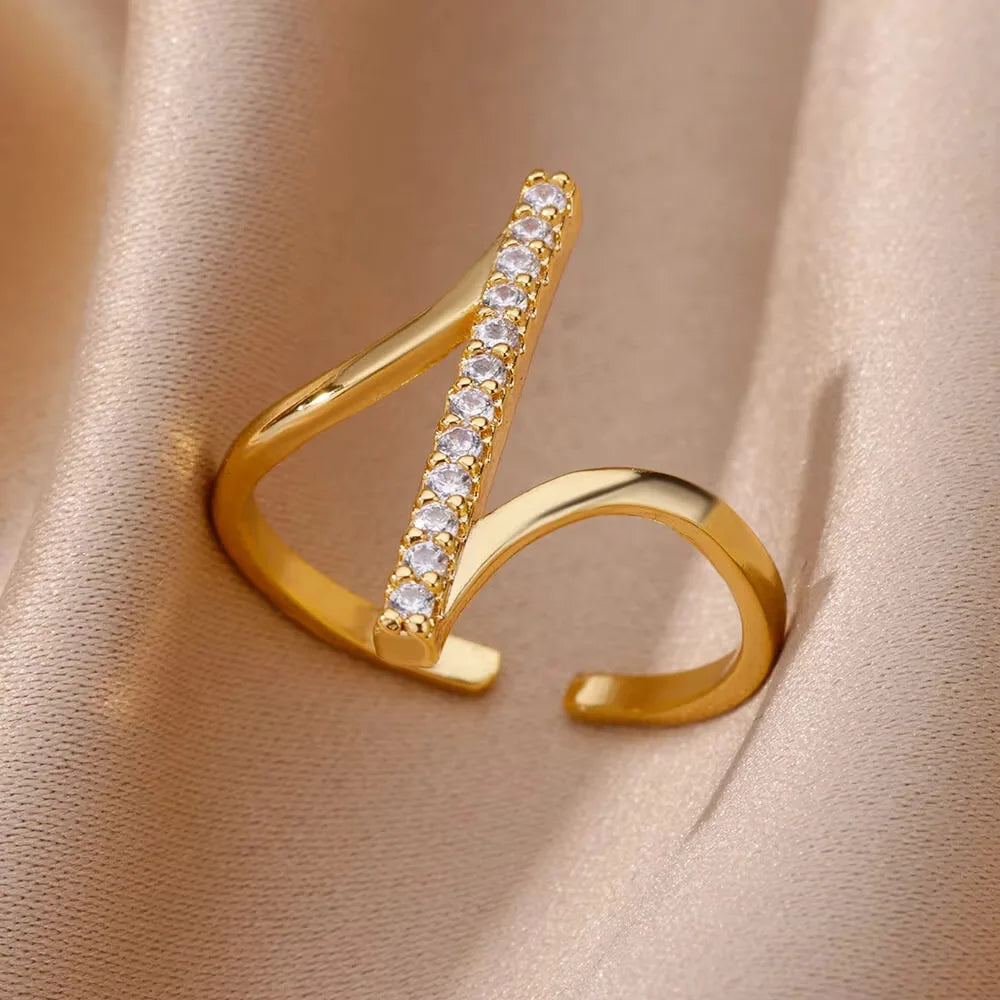 Geometric Luxe Ring
