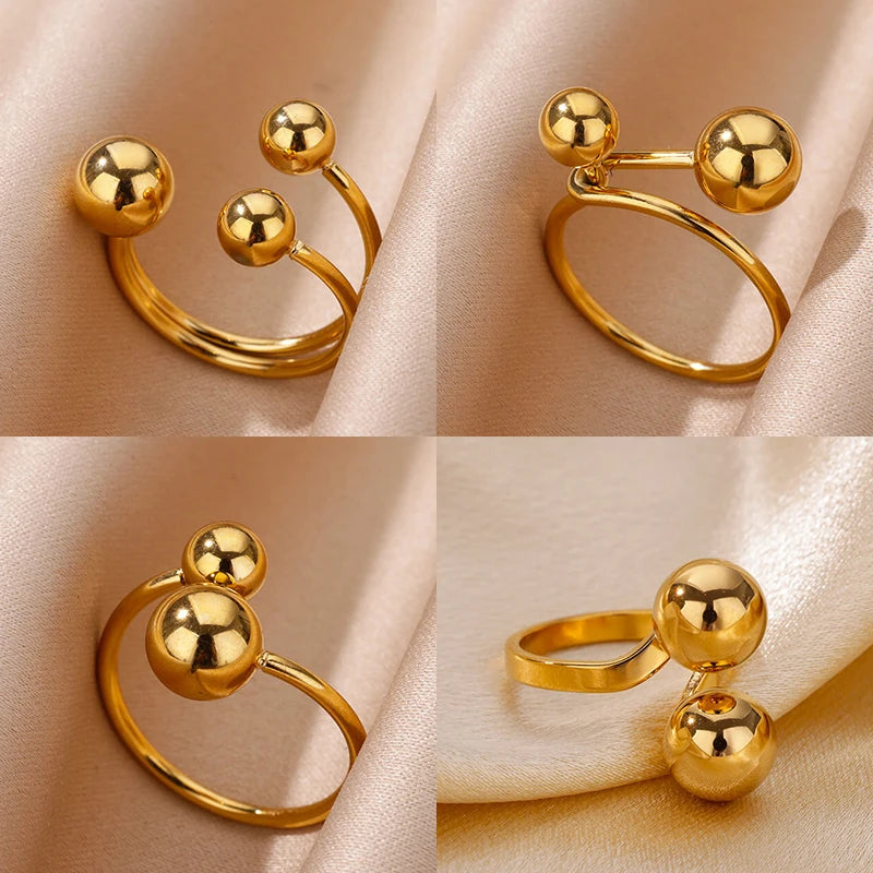 BeadSphere Adjustable Ring