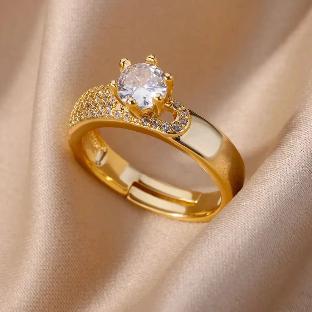 Geometric Luxe Ring