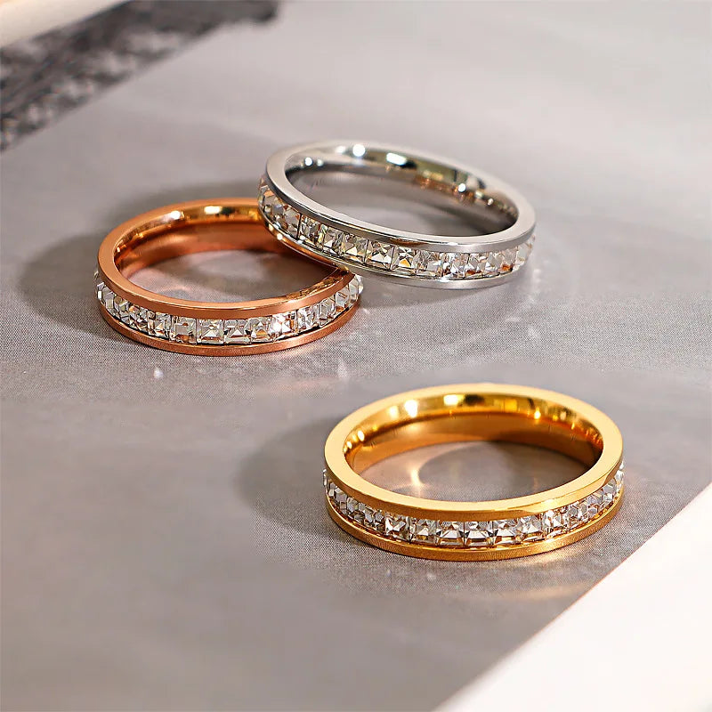 LuxCubic Zircon Statement Ring