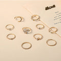 Boho Charm Ring Set