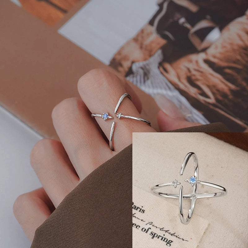 Floral Groove Ring
