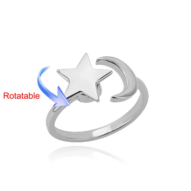 Lucky Clover Spinner Ring