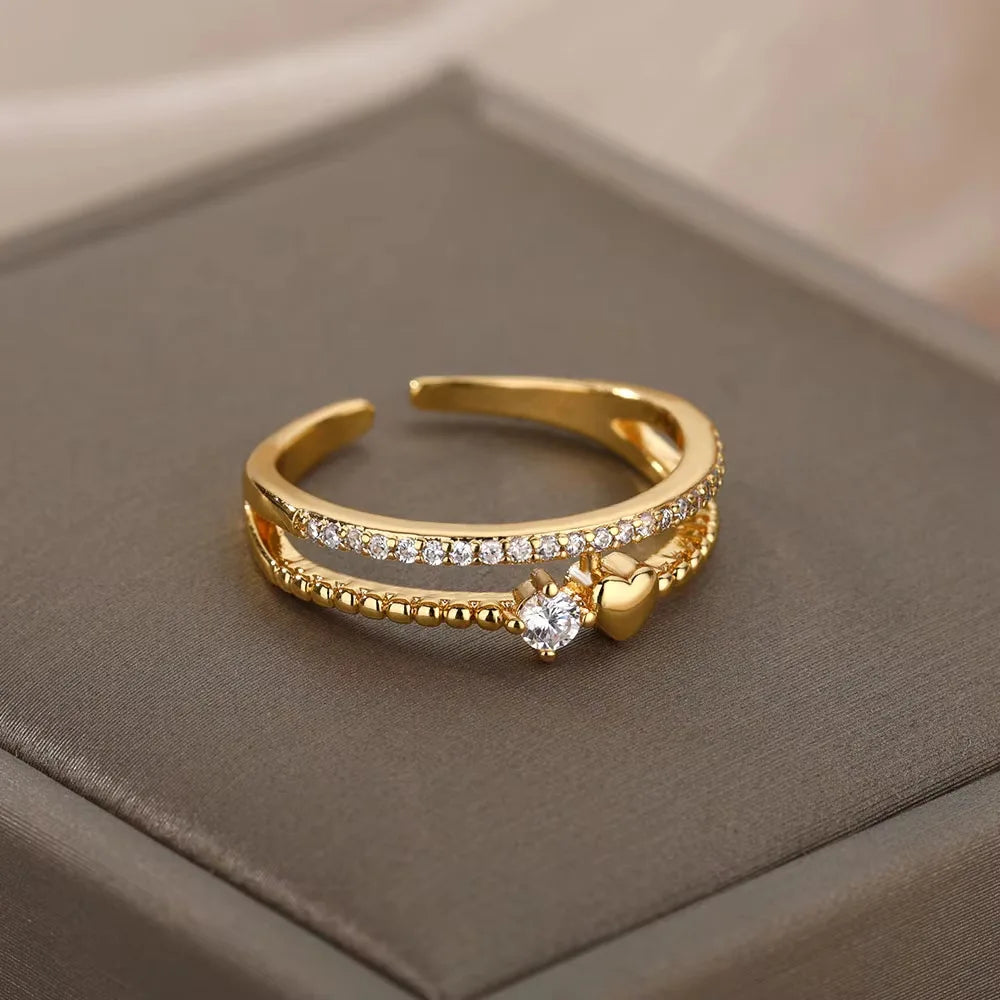 Geometric Luxe Ring