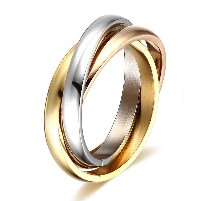 Interlocked Elegance Band