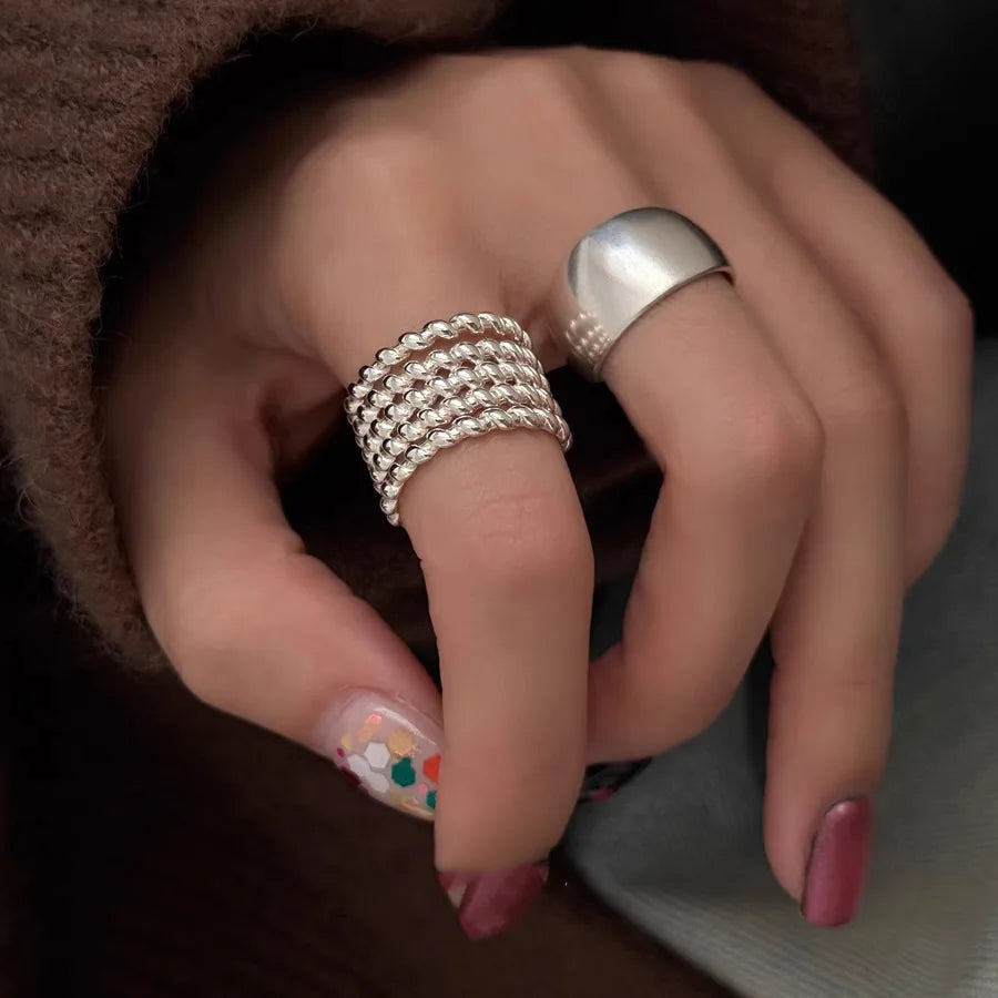 Floral Groove Ring