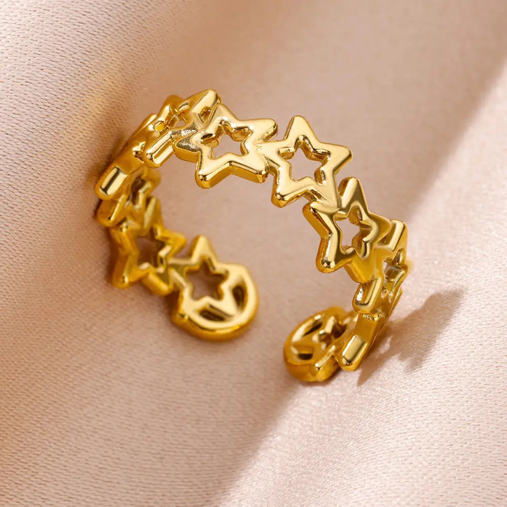Celeste Shell Ring
