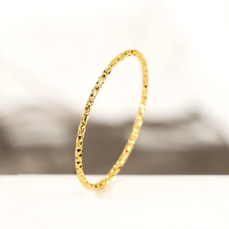 Facet Shine Stackable Ring