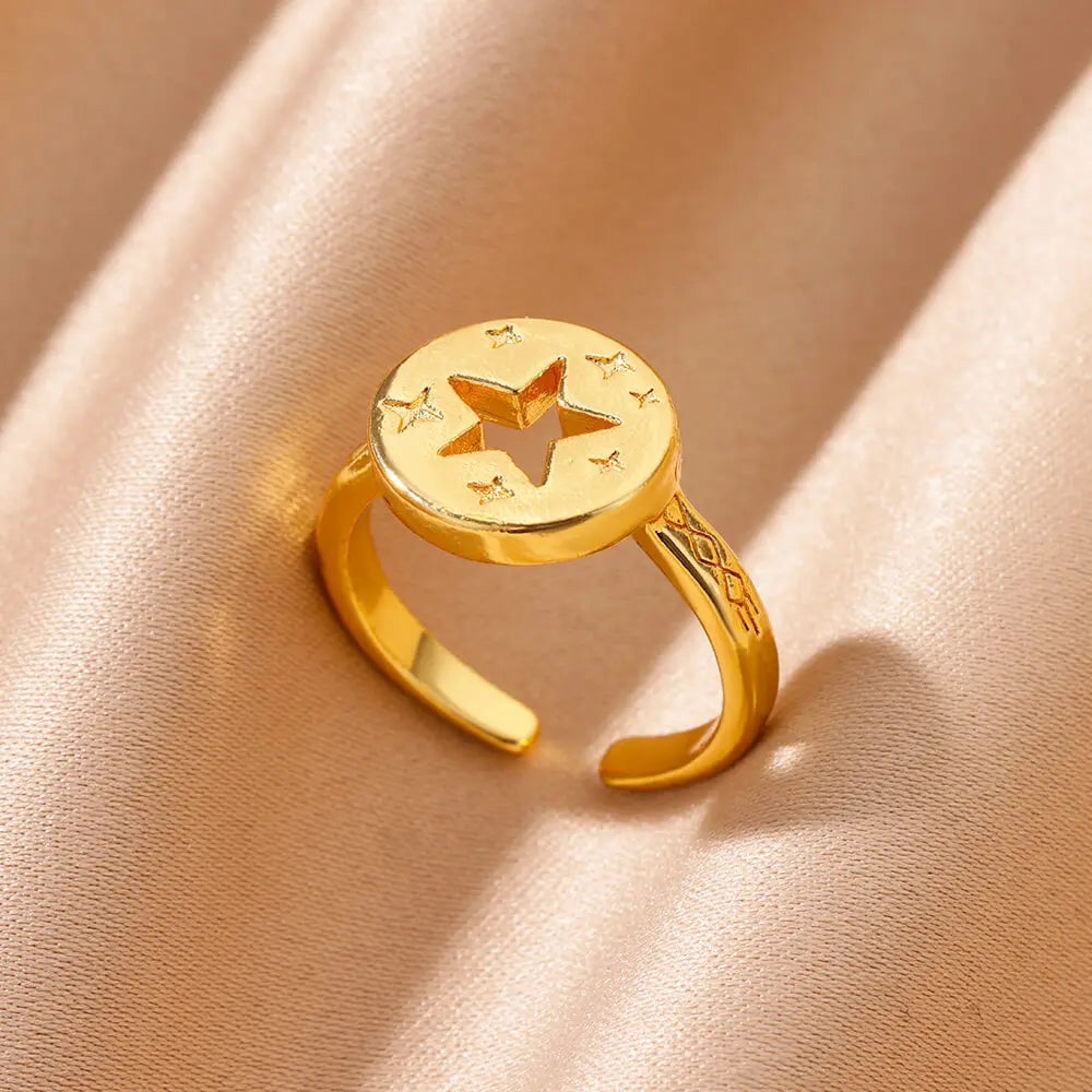 Celeste Shell Ring