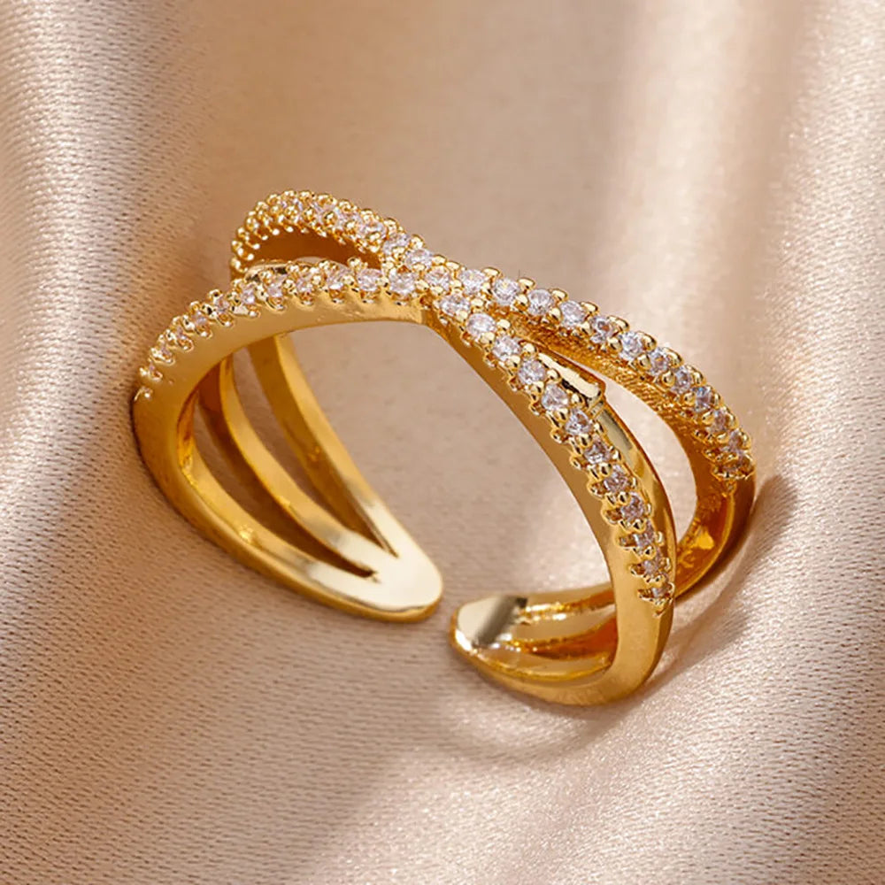 Geometric Luxe Ring